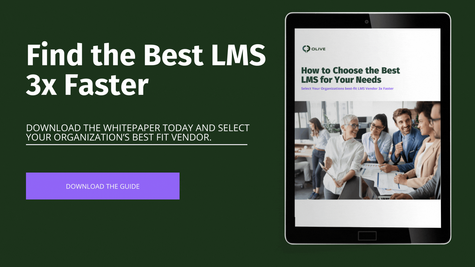 CTA dowload white paper how to find the best lms 3x faster
